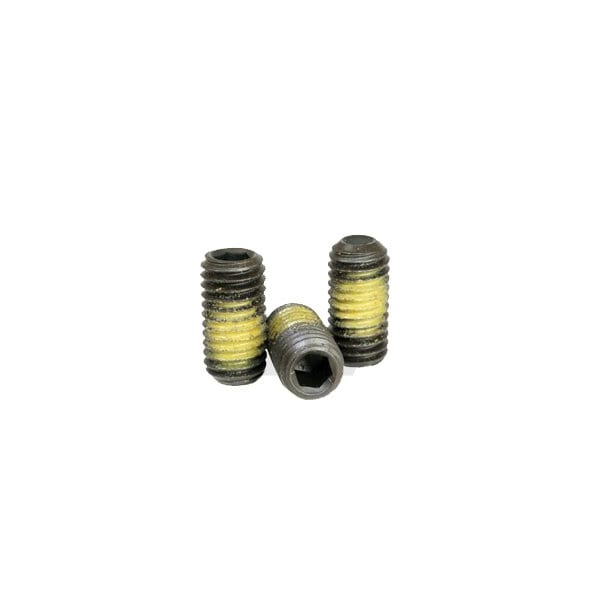 Newport Fasteners Nylon Patch Socket Set Screws Cup Point, 3/8-16 x 1 3/4", Alloy Steel, Black Oxide, 100PK 117405-100 - main
